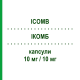 ИКОМБ (ICOMB) 10 мг/10 мг капсулы 30 шт - Рамиприл, Амлодипин EGIS PHARMACEUTICALS