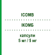 ИКОМБ (ICOMB) 5 мг/5 мг капсулы 30 шт - Рамиприл, Амлодипин EGIS PHARMACEUTICALS