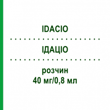 ІДАЦІО (IDACIO) 40 мг/0,8 мл розчин 2 шт - Адалімумаб 1 0 1 CAREFARM