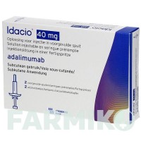 ІДАЦІО (IDACIO) 40 мг/0,8 мл розчин 2 шт - Адалімумаб ABACUS MEDICINE