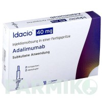 ИДАЦИО (IDACIO) 40 мг/0,8 мл раствор 2 шт - Адалимумаб FRESENIUS