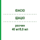 ИДАЦИО (IDACIO) 40 мг/0,8 мл раствор 2x0,8 мл - Адалимумаб SYNCO PHARMA