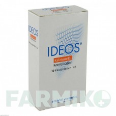ИДЕОС (IDEOS) 500 мг/400 МЕ таблетки 30 шт - Кальция карбонат, Колекальциферол LABORATOIRE INNOTECH