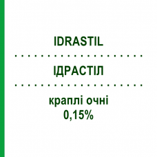ИДРАСТИЛ (IDRASTIL) 0,15% капли глазные 20 шт 0,3 мл - Искусственные слезы SIFI