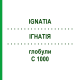 ІГНАТІЯ (IGNATIA) C 1000 глобули 0,5 г - Гомеопатія GUDJONS