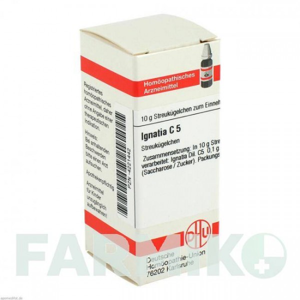 ІГНАТІЯ (IGNATIA) C 5 глобули 10 г - Гомеопатія DHU