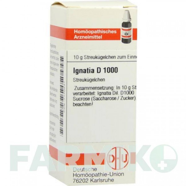 ІГНАТІЯ (IGNATIA) D 1000 глобули 10 г - Гомеопатія DHU