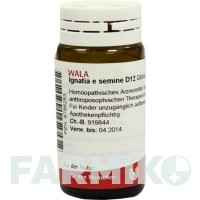 ИГНАТИЯ (IGNATIA) D 12 глобули 20 г - Гомеопатия WALA HEILMITTEL