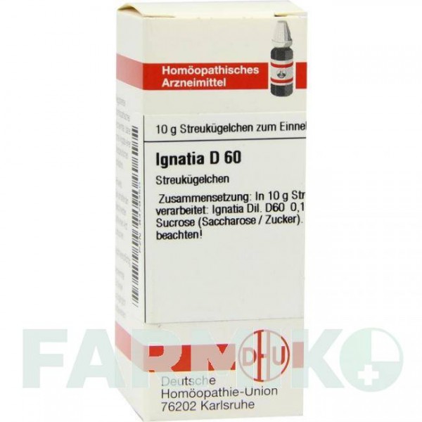 ІГНАТІЯ (IGNATIA) D 60 глобули 10 г - Гомеопатія DHU