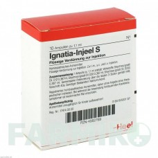 ИГНАТИЯ ИНЬЕЛЬ (IGNATIA INJEEL) ампулы 10 шт - Гомеопатия BIOLOGISCHE HEILMITTEL HEEL