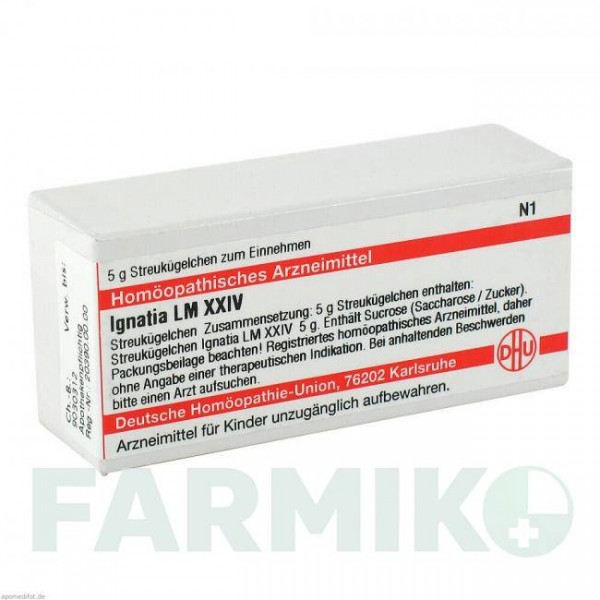 ІГНАТІЯ (IGNATIA) LM XXIV глобули 5 г - Гомеопатія DHU