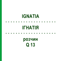 ІГНАТІЯ (IGNATIA) Q 13 розчин 15 мл - Гомеопатія GUDJONS