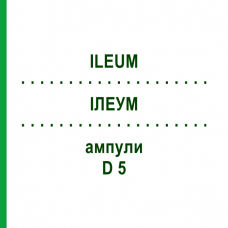 ИЛЕУМ (ILEUM) D 5 ампулы 10x1 мл - Гомеопатия WALA HEILMITTEL