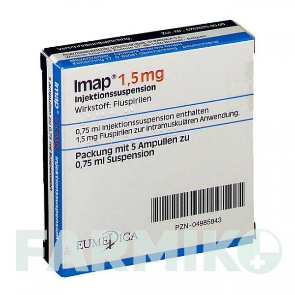 ИМАП (IMAP) 1,5 мг суспензия 5x0,75 мл - Флуспирилен EUMEDICA