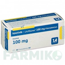 ІМАТИНІБ (IMATINIB) 100 мг таблетки 60 шт - Іматиніб 1 A PHARMA