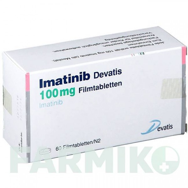 ИМАТИНИБ (IMATINIB) 100 мг таблетки 60 шт - Иматиниб DEVATIS