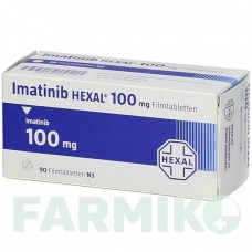 ІМАТИНІБ (IMATINIB) 100 мг таблетки 60 шт - Іматиніб HEXAL