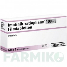 ІМАТИНІБ (IMATINIB) 100 мг таблетки 60 шт - Іматиніб RATIOPHARM