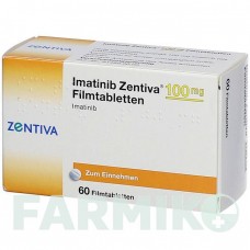ІМАТИНІБ (IMATINIB) 100 мг таблетки 60 шт - Іматиніб ZENTIVA