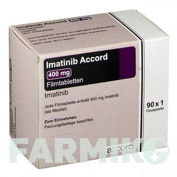 ІМАТИНІБ (IMATINIB) 400 мг таблетки 90 шт - Іматиніб ACCORD HEALTHCARE
