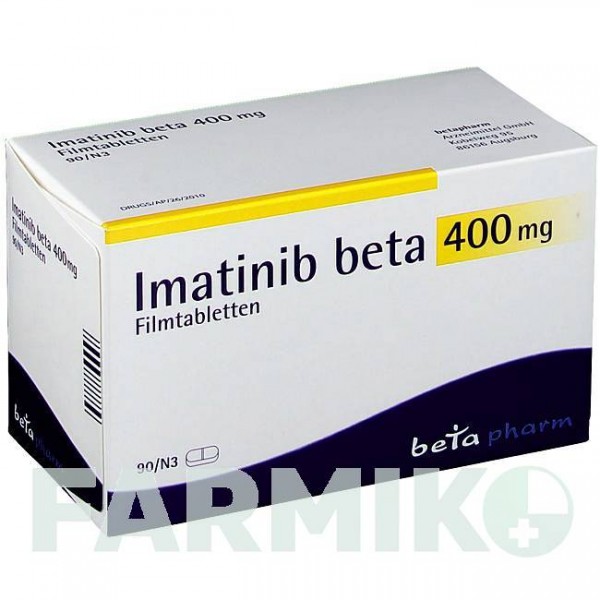 ІМАТИНІБ (IMATINIB) 400 мг таблетки 90 шт - Іматиніб BETAPHARM