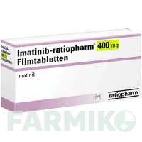 ІМАТИНІБ (IMATINIB) 400 мг таблетки 90 шт - Іматиніб RATIOPHARM