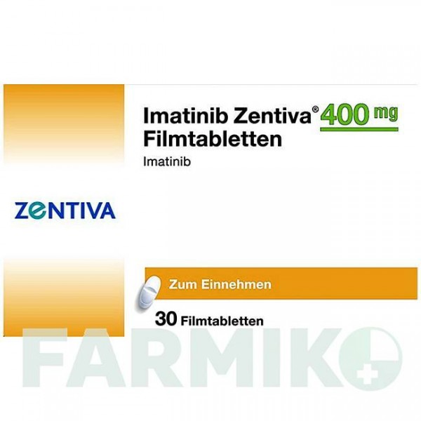 ІМАТИНІБ (IMATINIB) 400 мг таблетки 30 шт - Іматиніб ZENTIVA