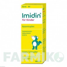 ІМІДИН (IMIDIN) краплі 10 мл - Ксилометазолін ARISTO PHARMA