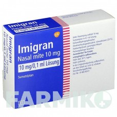 ІМІГРАН (IMIGRAN) 10 мг спрей 2 шт - Суматриптан GLAXOSMITHKLINE