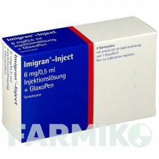 ІМІГРАН (IMIGRAN) розчин 2 шт - Суматриптан AXICORP PHARMA