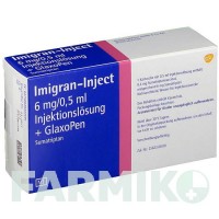 ІМІГРАН (IMIGRAN) розчин 2 шт - Суматриптан GLAXOSMITHKLINE
