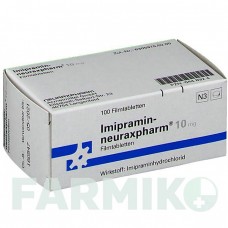 ИМИПРАМИН (IMIPRAMIN) 10 мг таблетки 100 шт - Имипрамин NEURAXPHARM