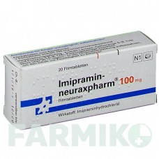 ИМИПРАМИН (IMIPRAMIN) 100 мг таблетки 20 шт - Имипрамин NEURAXPHARM