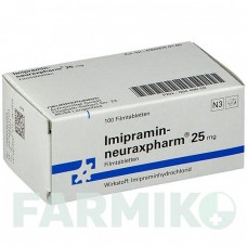 ИМИПРАМИН (IMIPRAMIN) 25 мг таблетки 100 шт - Имипрамин NEURAXPHARM