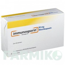 ИММУНОСПОРИН (IMMUNOSPORIN) 50 мг капсулы 90 шт - Циклоспорин NOVARTIS
