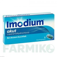 ІМОДІУМ (IMODIUM) капсули 6 шт - Лоперамід JOHNSON & JOHNSON