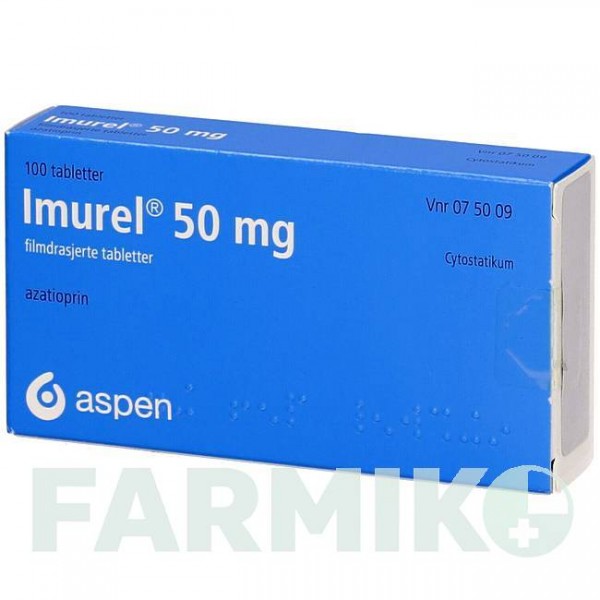 ІМУРЕЛ (IMUREL) 50 мг таблетки 100 шт - Азатіоприн AXICORP PHARMA