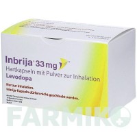 ІНБРІЯ (INBRIJA) 33 мг капсули 60 шт - Леводопа ESTEVE PHARMACEUTICALS