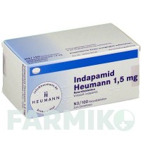 ІНДАПАМІД (INDAPAMID) 1,5 мг таблетки 100 шт - Індапамід HEUMANN PHARMA