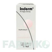 ИНДЕРМ (INDERM) раствор 50 мл - Эритромицин DERMAPHARM