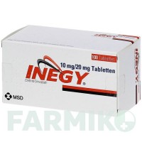 ИНЕДЖИ (INEGY) 10 мг/20 мг таблетки 100 шт - Симвастатин, Эзетимиб DOCPHARM