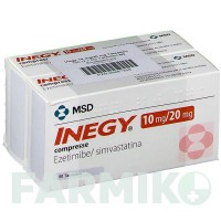 ІНЕДЖІ (INEGY) 10 мг/20 мг таблетки 100 шт - Симвастатин, Езетиміб DOCPHARM