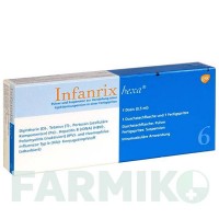 ИНФАНРИКС (INFANRIX) суспензия 10 шт - Дифтерия - гемофильная инфекция B - коклюш - полиомиелит - столбняк - гепатит B GLAXOSMITHKLINE