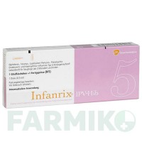ИНФАНРИКС ИПВ (INFANRIX IPV) суспензия 1 шт - Дифтерия - гемофильная инфекция B - коклюш - полиомиелит - столбняк GLAXOSMITHKLINE