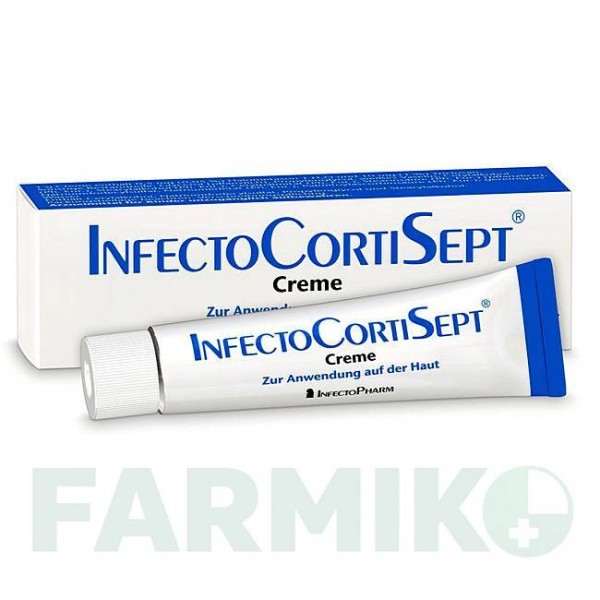 ІНФЕКТОКОРТИСЕПТ (INFECTOCORTISEPT) крем 50 г - Галометазон, Антисептик INFECTOPHARM