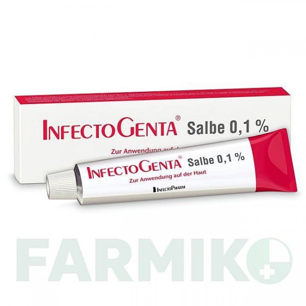 ІНФЕКТОГЕНТА (INFECTOGENTA) 0,1% мазь 100 г - Гентаміцин INFECTOPHARM