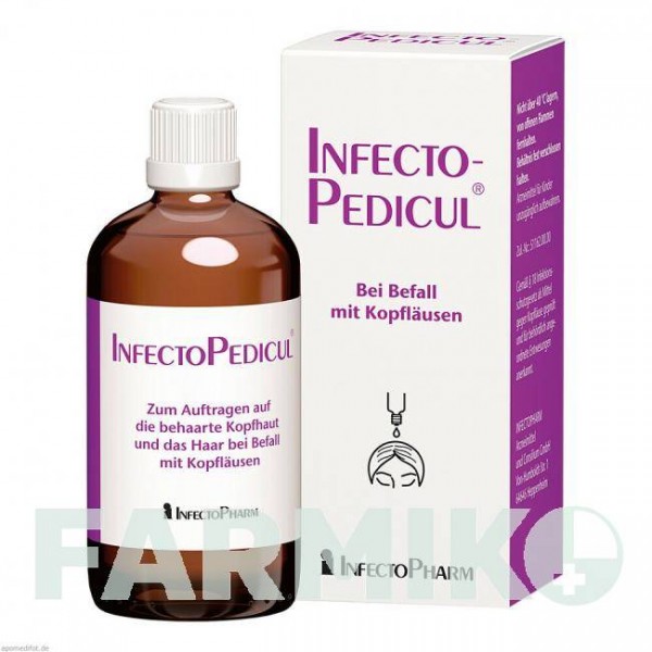 ИНФЕКТОПЕДИКУЛ (INFECTOPEDICUL) раствор 50 мл - Перметрин INFECTOPHARM