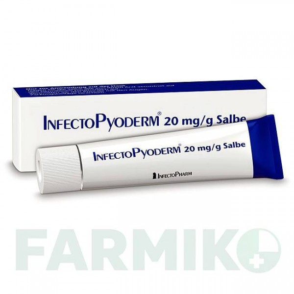 ИНФЕКТОПИОДЕРМ (INFECTOPYODERM) мазь 2x15 г - Мупироцин INFECTOPHARM