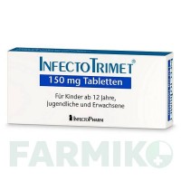 ИНФЕКТОТРИМЕТ (INFECTOTRIMET) 150 мг таблетки 10 шт - Триметоприм INFECTOPHARM