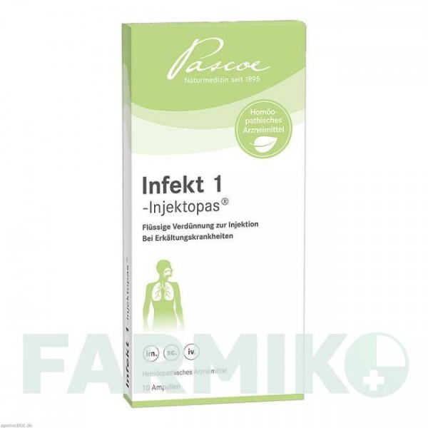 ИНФЕКТ (INFEKT) ампулы 10x2 мл - Гомеопатия PASCOE
